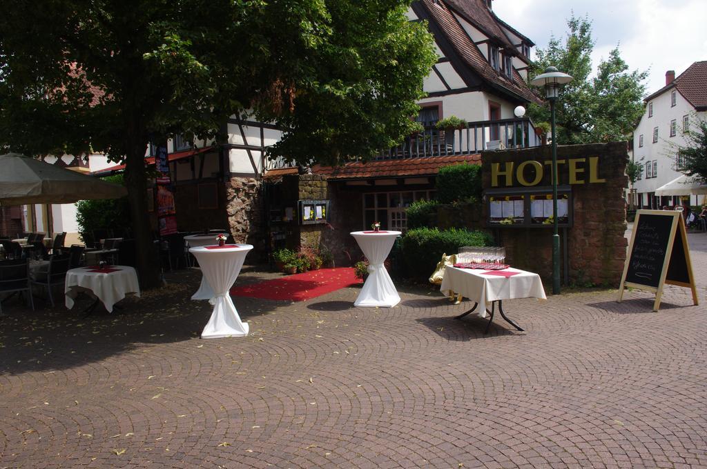 Hotel Restaurant Altes Badhaus Ебербах Екстер'єр фото