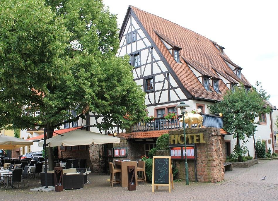 Hotel Restaurant Altes Badhaus Ебербах Екстер'єр фото