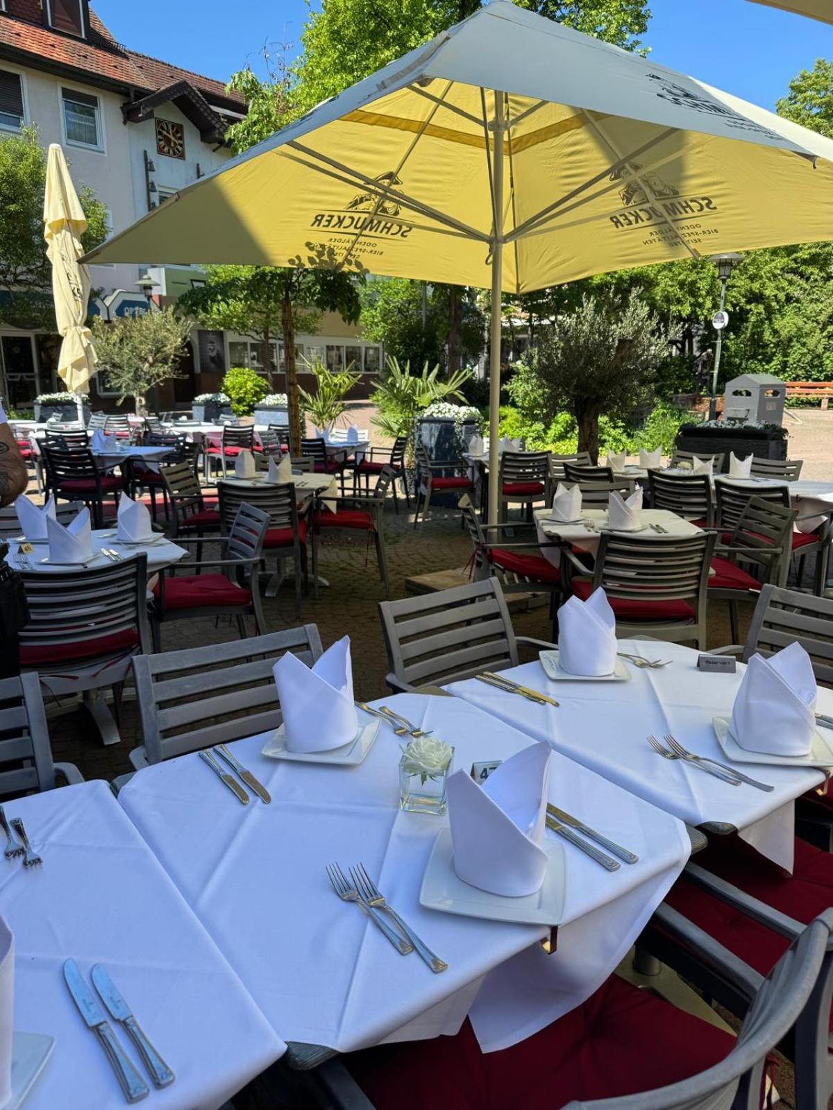 Hotel Restaurant Altes Badhaus Ебербах Екстер'єр фото