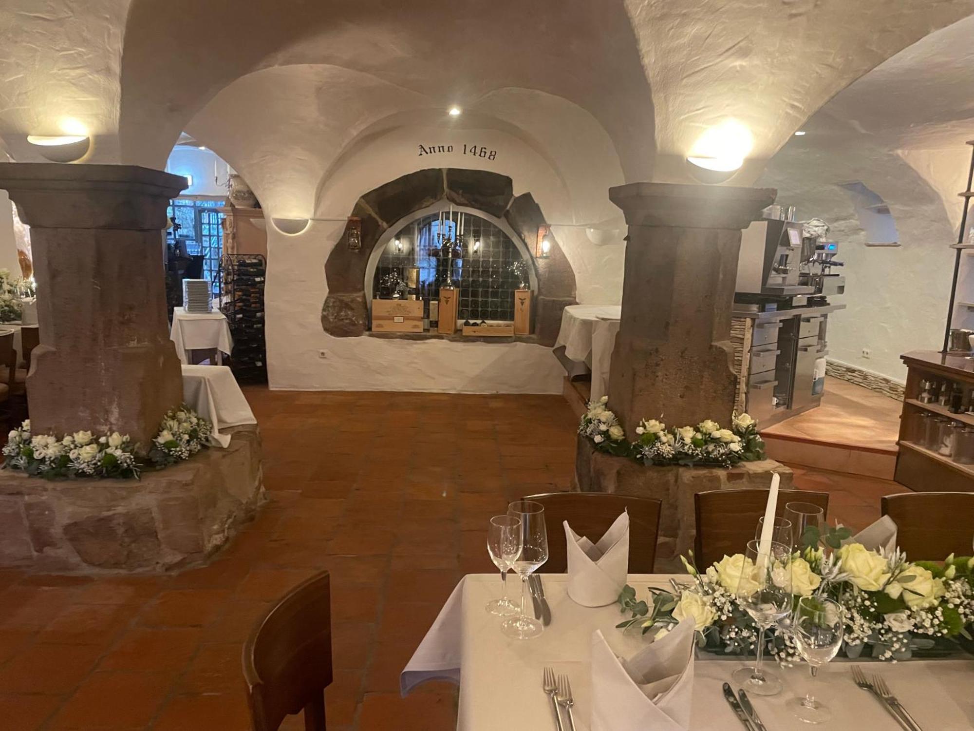 Hotel Restaurant Altes Badhaus Ебербах Екстер'єр фото