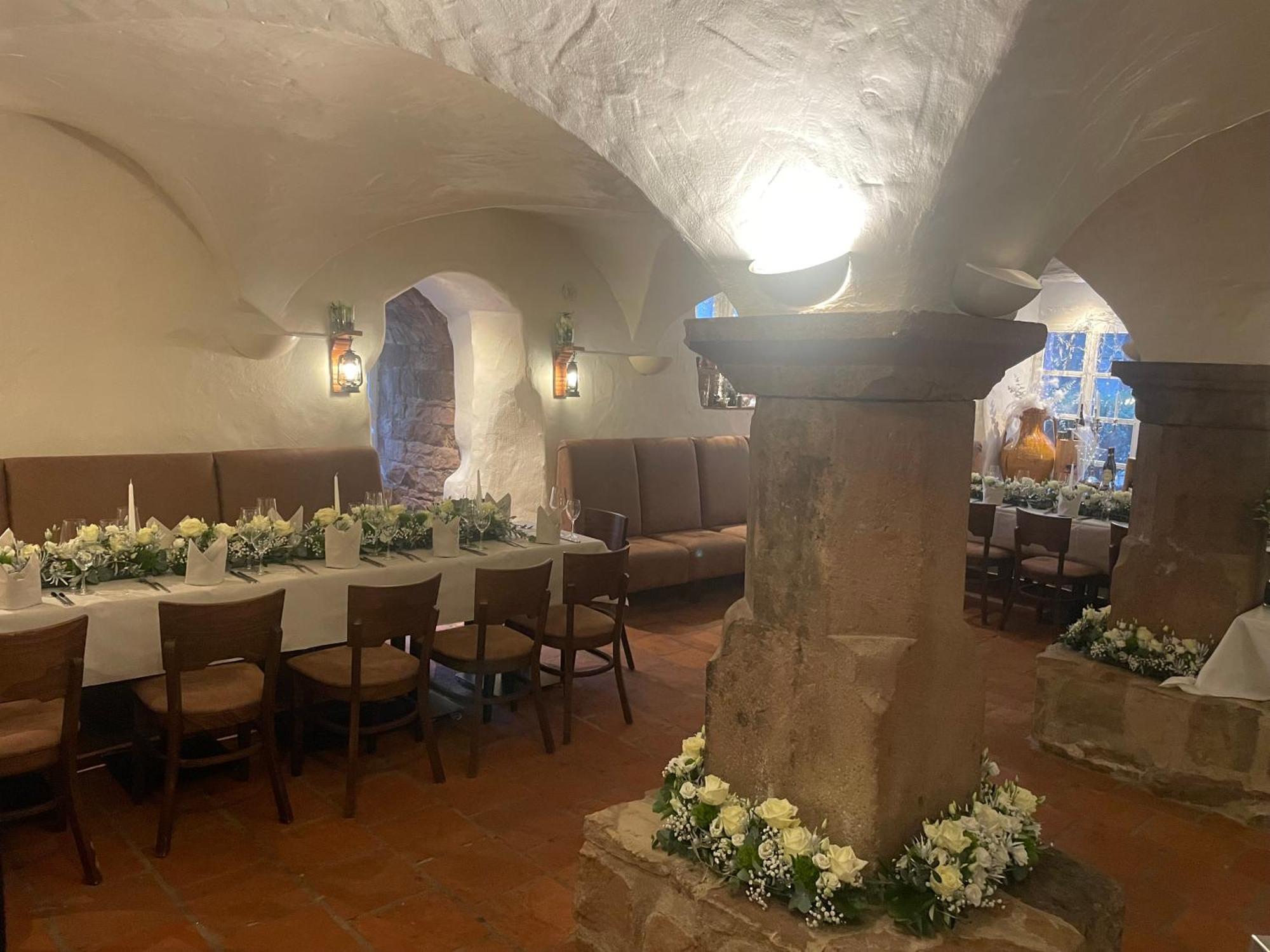 Hotel Restaurant Altes Badhaus Ебербах Екстер'єр фото