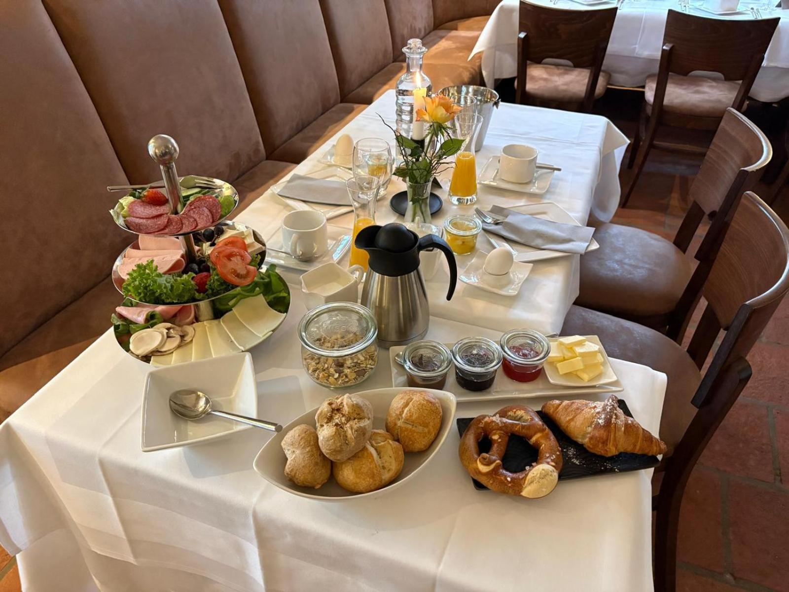 Hotel Restaurant Altes Badhaus Ебербах Екстер'єр фото